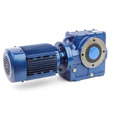 China Construction material stores es series worm gear motor china retarder gearbox helical high speed reducer for sale