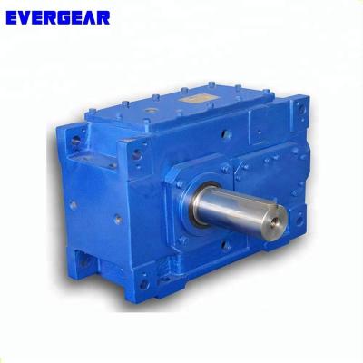 China HT250 Cast Iron H/B Series Large Power Rated Industrial Transmission Gearbox With Hollow Shaft for sale