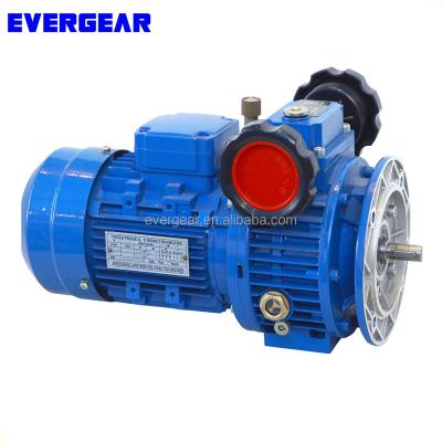 China MB Series Vertical Type Aluminum Alloy Housing Gear Variator With Motor MB for sale