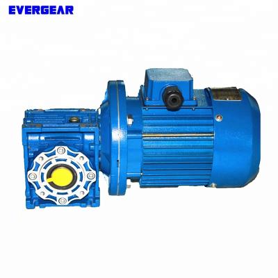 China Cast Iron / Aluminum Reductor Motor Worm Series NMRV Gearbox for sale