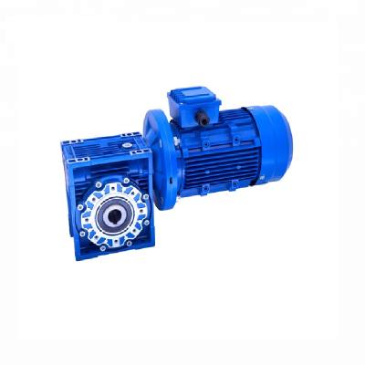 China Building Material Shops Paper Machine Gearbox Motor Pulley Speed ​​Reducer Gear Motor Worm Gearbox for sale