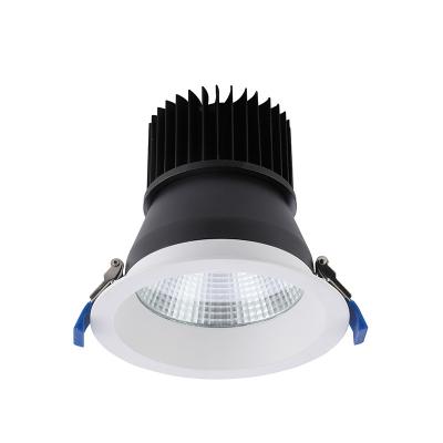 China Modern New Design High Lumen 28W 32W 42W 50W Recessed COB LED Ceiling Downlight For Hotels for sale