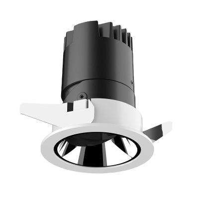 China Project Modern Anti-glare Small High Projector Display Adjustable Angle LED Embedded Downlight Ceiling Lamp for sale