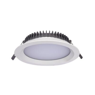 China Modern SMD 20w Color Temperature Panel Light Downlight Variable Recessed Ceiling Light for sale