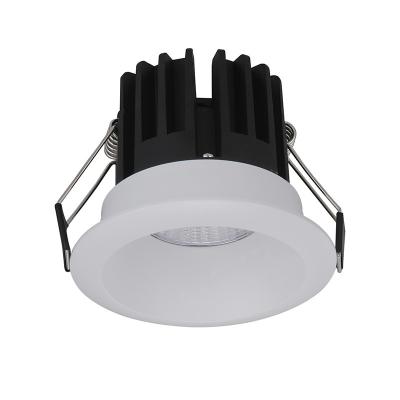 China Modern Factory Price Recessed CRI 90 10W LED Spotlight Ceiling Lights COB Thermal Emissions for sale