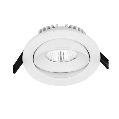 China Modern Factory Price Recessed 10W Cut Out 93mm COB LED Ceiling Downlight For Barber Shop for sale