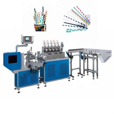 China CE Factory Environmentally High Speed ​​Multi-cutter Drinking Paper Straw Machine Paper Straw Making Machine for sale