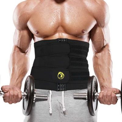 China Sports Waist Trainer Sweat Waist Belt For Men Sauna Slimming Waistband Sculpting Body Burning Belly Workout Fitness Corset Shapers Wholesale for sale