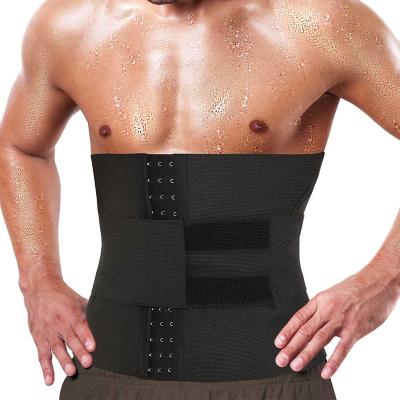 China Weight Loss Belt Slimming Belt Body Shaper Waist Trainer Men Belly Trimmer Fat Belly Trimmer Waist Cincher Belly Wrap Burner Workout Fitness for sale