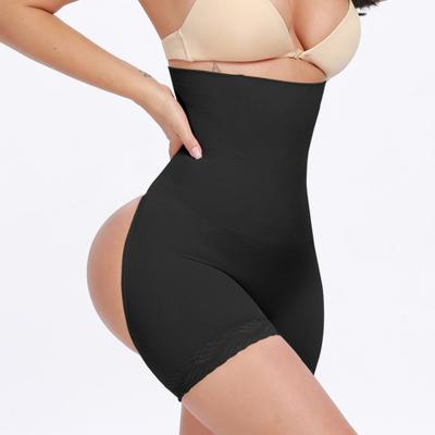 China Viable Seamless Hi-Waist Thigh Control Slimmer High Waisted Boyshort Tummy Control Hourglass Butt Lifter Tummy Control Tummy Control for sale