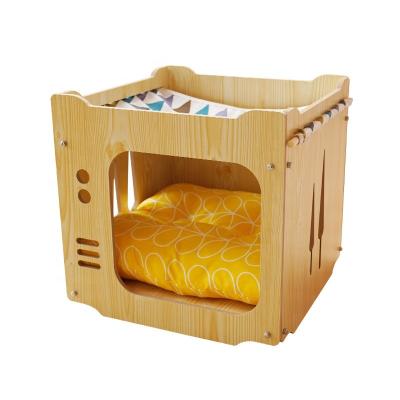 China Four Seasons Cat House Production Real Estate Universal Viable Included Box Can Be Overlaid Cat Cage Kitten Hammock Climbing Frame for sale