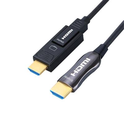 China High Quality Multimedia 4k HD 1080p@60hz AOC HDCP2.2 v2.0 HDMI Fiber Optic Cable For HDTV Projector PC for sale