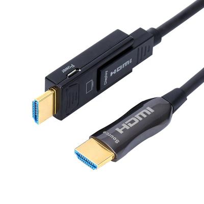 China High Quality Multimedia 4k HD AOC HDMI Fiber Optic Cable For HDTV Projector PC for sale