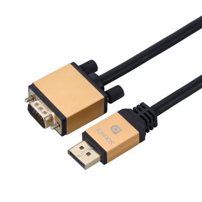 China Wholesale COMPUTER KSIN Promotion Audio Video Displayport To VGA Adapter Cable For Computer for sale