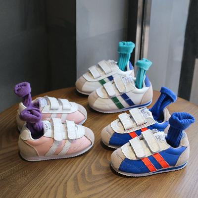 China New Fashion Kids Baby Rubber Sport Shoes Children's Soft Sole Sneakers for sale