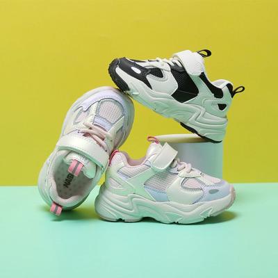 China Fashion Design Kids Sports Rubber Shoes Kids Fashionable Soft Rubber Sole Sneakers for sale