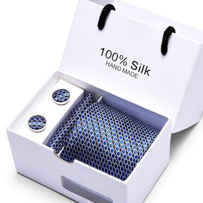 China High Quality Links Set For Mens Stock Hand Made Three Piece Fashion Link Cufflink Gift Set 0632-S for sale