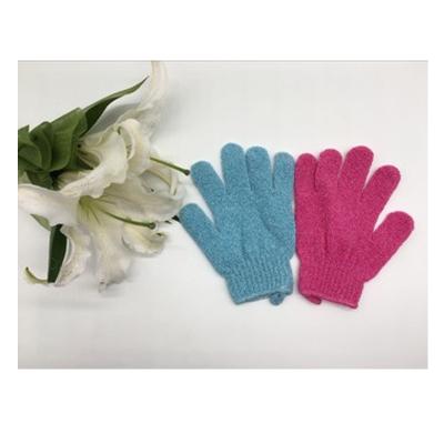 China Eco-friendly Cheap Body Scrub Bath Gloves Peel Off Glove Bath Exfoliator Squishy Skin Exfoliating Gloves for sale