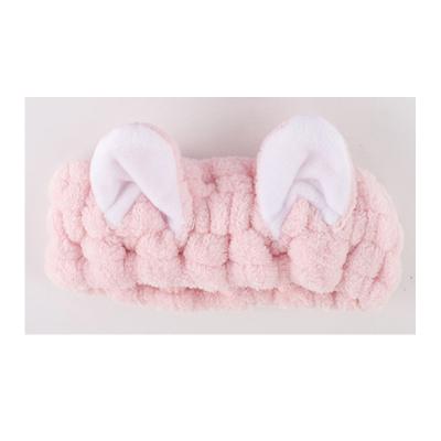 China Spa or Customized Makeup Headband Support and Skin-Friendly OEM Makeup Headband Three-Dimensional Headband for sale