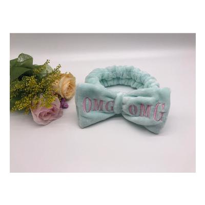 China Spa or Chinese makeup headband microfiber headband direct selling makeup headband traders for sale