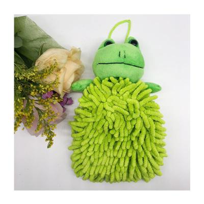 China Factory Durable Chenille Hand Towel Wholesale Absorbent Strong Hand Towel for sale