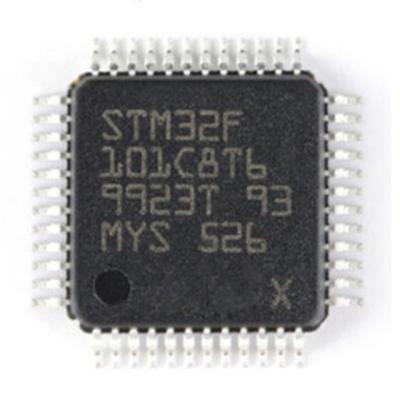 China original IC MCU LQFP48 new original STM32F101C8T6 STM ALL series STM32F101C8T6TR FLASH chip in common electronic components for sale