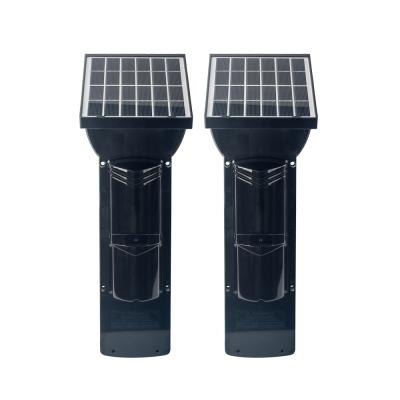 China Outdoor Perimeter Security Solar Powered Charging Wireless Alarm Beam Infrared Beam Sensor for sale