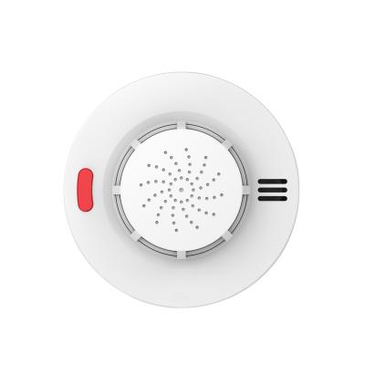 China Tuya App Control Smart Home Wifi Smoke Detector Sensor For Home Automation System SD-51 Smoke Detector for sale