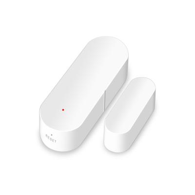 China Hot Selling Alexa Wifi Door Sensor Alarm Tuya Wifi Door Window Open Alarm Smart Wireless Magnetic Sensor With App Control for sale