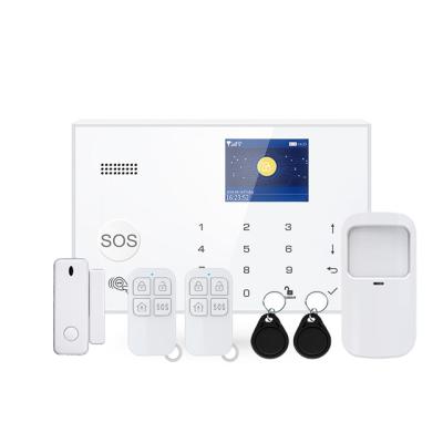 China High Quality WiFi Gsm Smart Home Security Alarm System Tuya Burglar Thief Home Security Alarm Wireless Home Alarm System Anti for sale