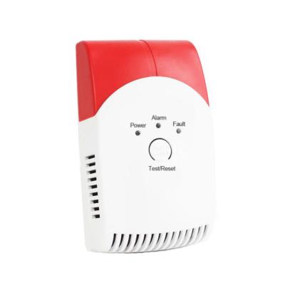 China Home Security Alarm Smart Home Kitchen Natural Gas Sensor Alarm Standalone LPG Gas Leak Detector for sale