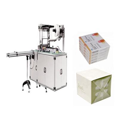 China Automatic CLOTHING tobacco box cellophane wrapping /overwrapper machine with tear tape for sale