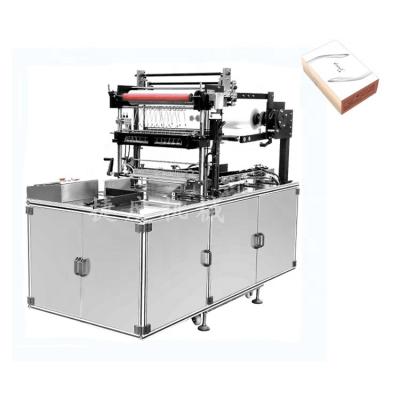 China Hot Sale JD-400 Adjustable Auto Food Cellophane Cosmetic Over Wrap Boxes Packaging Machine for sale