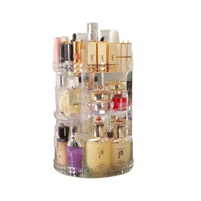 China 360 Degree Detachable Rotating Cosmetic Makeup Organizer Organizer for Desktop for sale