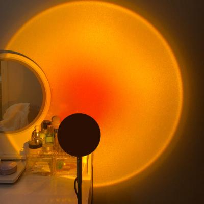 China Modern Factory Price Various Using Sunset Rainbow Projector Lamp Led Sunset Wall Decoration Light for sale