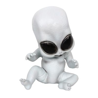 China Realistic Latex Halloween Props Alien Baby Doll  Full Body Rubber for sale