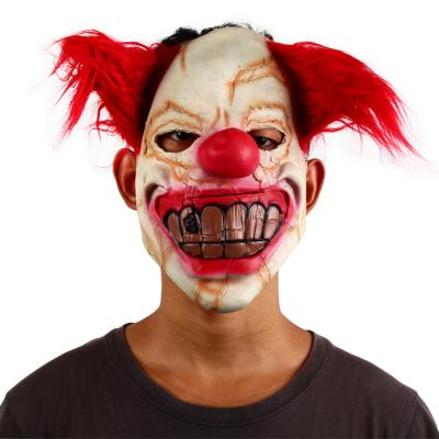 China Mime Zack Clown Costume Masks 100% Natural Latex Carnival Prop for sale