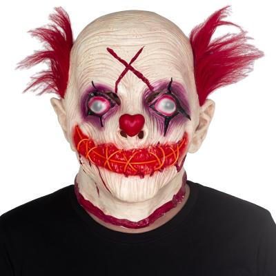 China Entertainment Use It Evil Clown Mask Scary Customized Flexible for sale