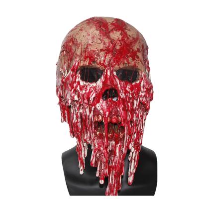 Cina Maschera capa dello zombie sanguinoso del latice di gomma, maschera del costume di Halloween con approvazione del CE in vendita