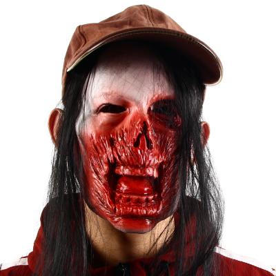 China Unisex Highly Simulated Zombie Latex Masks Scary Adult Use for sale