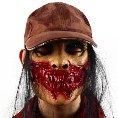 China Customized Burnt Skin Masks Scary Bloody With EN71 Approval for sale