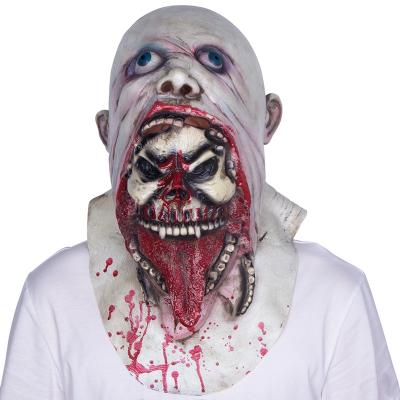 China Overhead Bloody Blurp Charlie Mask . Skull Latex Masks Horror Scarry Sinister for sale