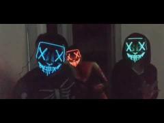 Halloween Mask LED Light up Masks for Festival Cosplay Halloween Costume Masquerade Parties,Carnival