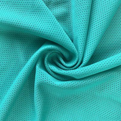 China Anti-Static 100% Polyester Bird Eye Mesh Fabric Knit Fabric Swimwear Fabric For Sportswear for sale