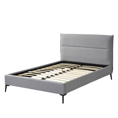 China Modern Funiture Design (Size) Queen Art Furniture Modern Bed Design Fabric Adjustable Home Bedroom Furniture 30-45 Days OEM Service Fabric for sale