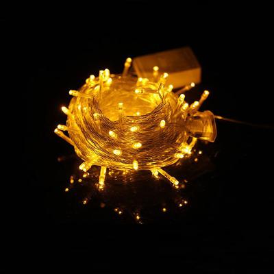 China Christmas String Lights Neon Energy Saving Copper Wire PVC Strip String LED String Tree Club Bar Holiday Decorative Decoration Lamp for sale