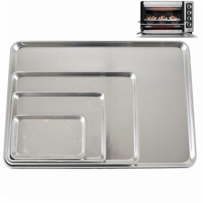 China Durable Good Quality Bakeware 0.8/1.0/1.2mm Full Half Baking Tray Quarter Aluminum Foil Pan Bun Pan for sale