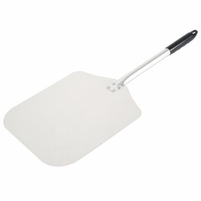 China Disposable different size square blade metal handle aluminum pizza peel pizza shovel, outdoor pizza tools for sale