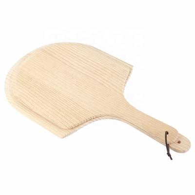 China Best Selling Sustainable Food Grade Wooden Pizza Shovel , Wooden Pizza Oven Shovel Skin for sale