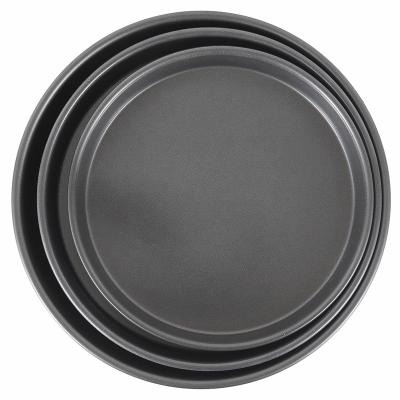 China Amazon Sustainable Hot Sale Aluminum No-Stick Pizza Deep Disc Pan for sale